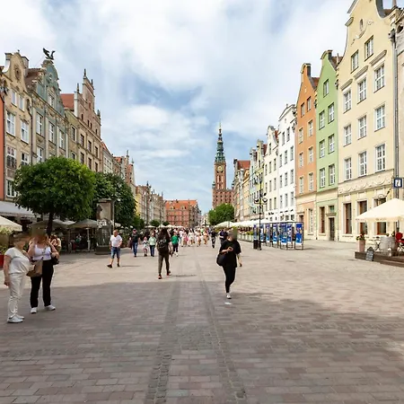 Dlugi Targ City View Studio Lägenhet Gdańsk